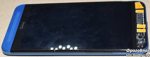 Разборка HTC E8 и замена динамика c AliExpress - двухсторонний скотч для приклеивания верхней панели